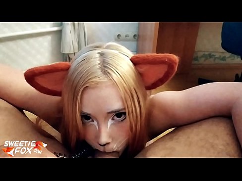 ❤️ Kitsune swallowing cock and cum in her mouth ❤️ Sex at en-gb.porn-milf-300.ru ❌❤